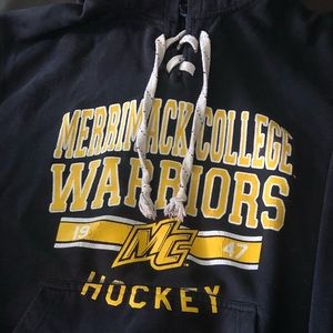Merrimack College medium hoodie